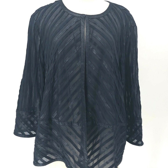 Chico's Sweaters - Chico's Travelers Cardigan Sweater Women XXL 20 Bl